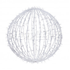Шар светодиодный 230V, диаметр 80 см, 450 светодиодов, эффект мерцания, цвет белый NEON-NIGHT
